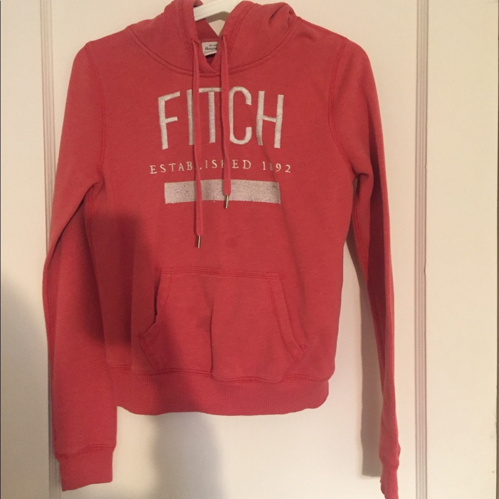 Abercrombie & Fitch Coral Hoodie